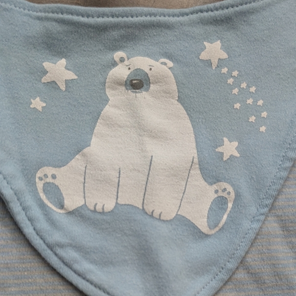 3/$30 Bundle of 4 small bibs - Picture 5 of 5